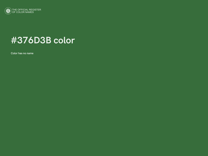 #376D3B color image