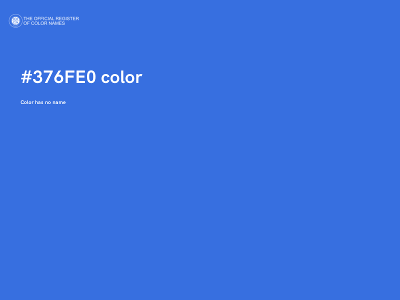 #376FE0 color image