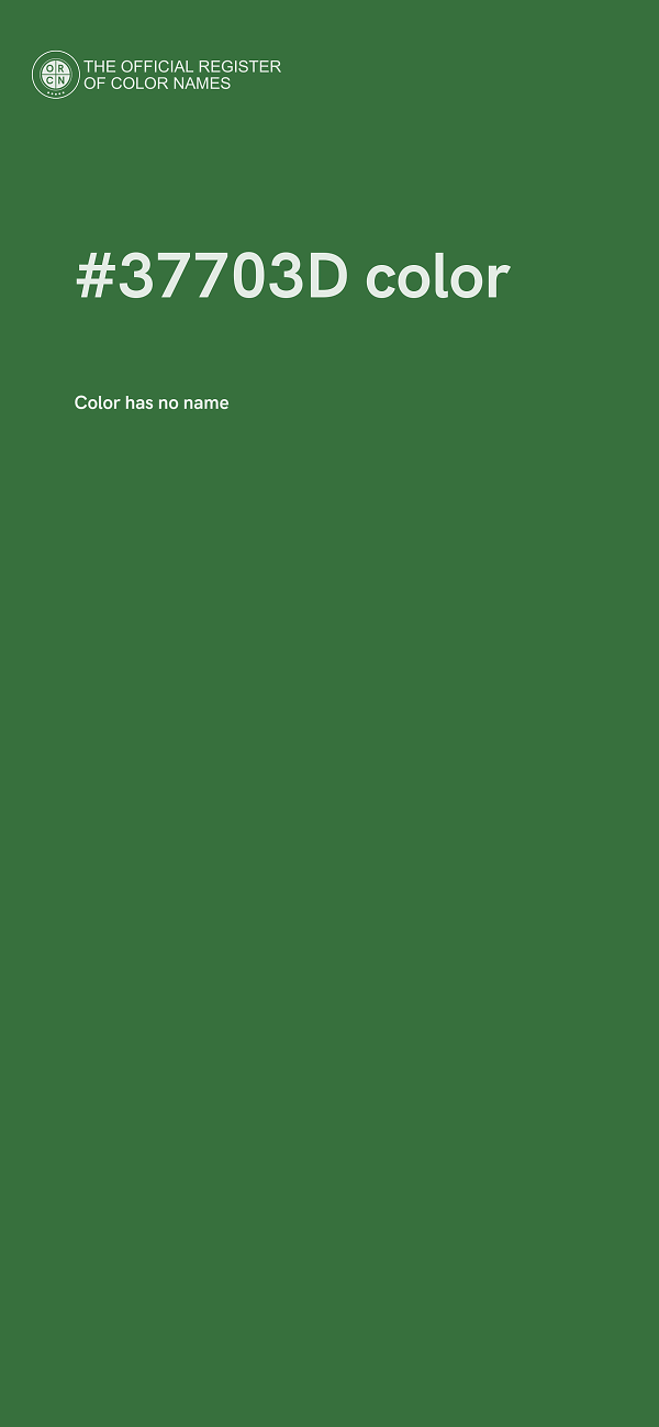 #37703D color image