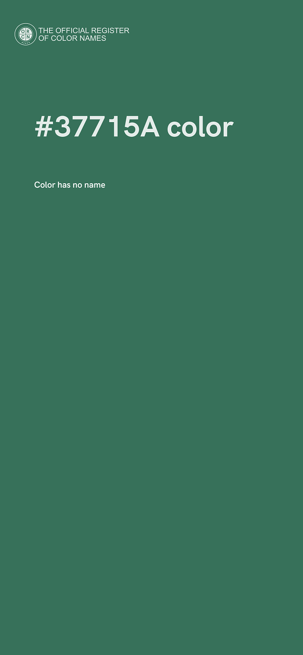 #37715A color image