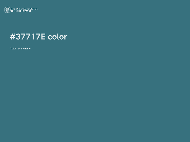 #37717E color image