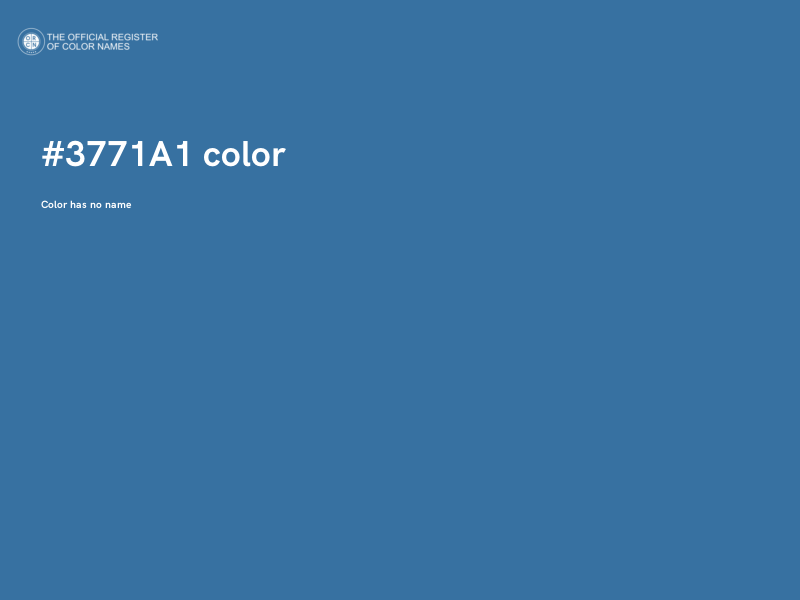 #3771A1 color image