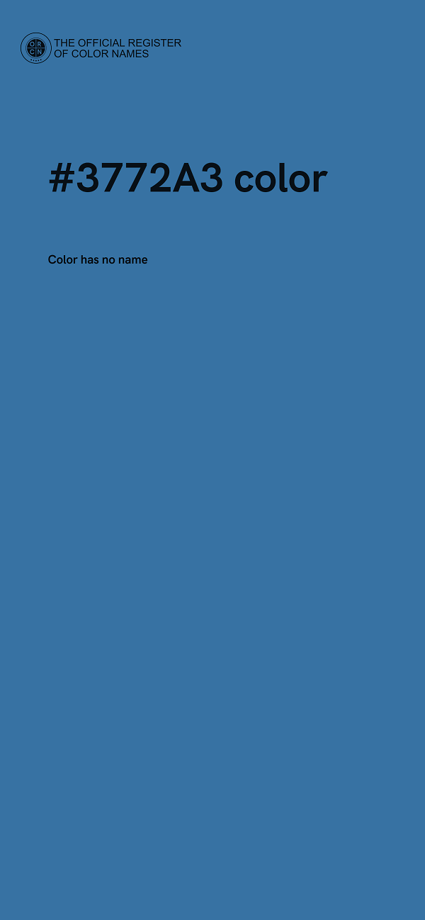 #3772A3 color image