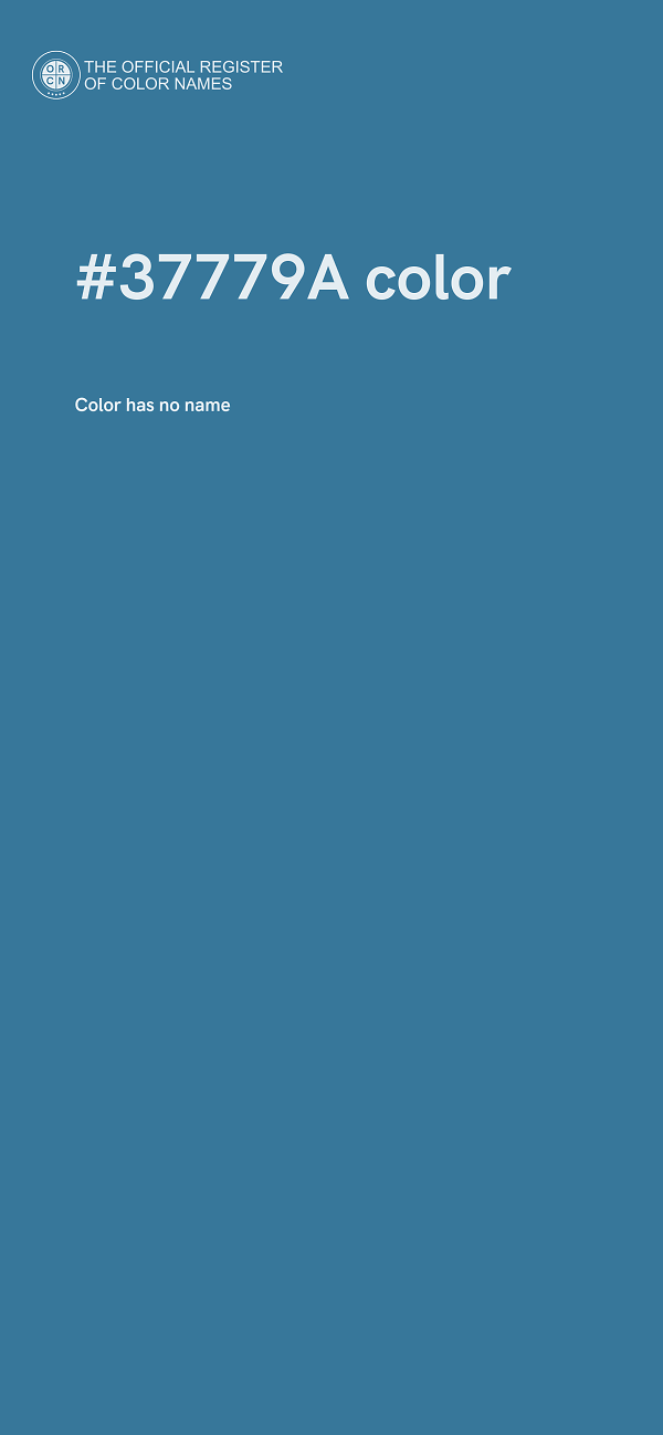 #37779A color image