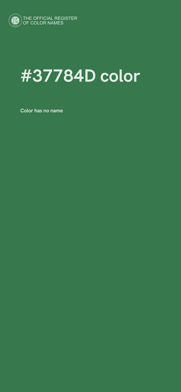 #37784D color image