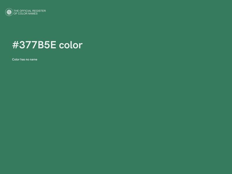 #377B5E color image