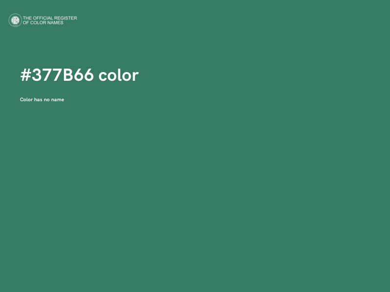 #377B66 color image