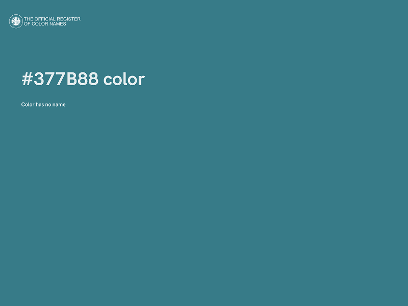 #377B88 color image