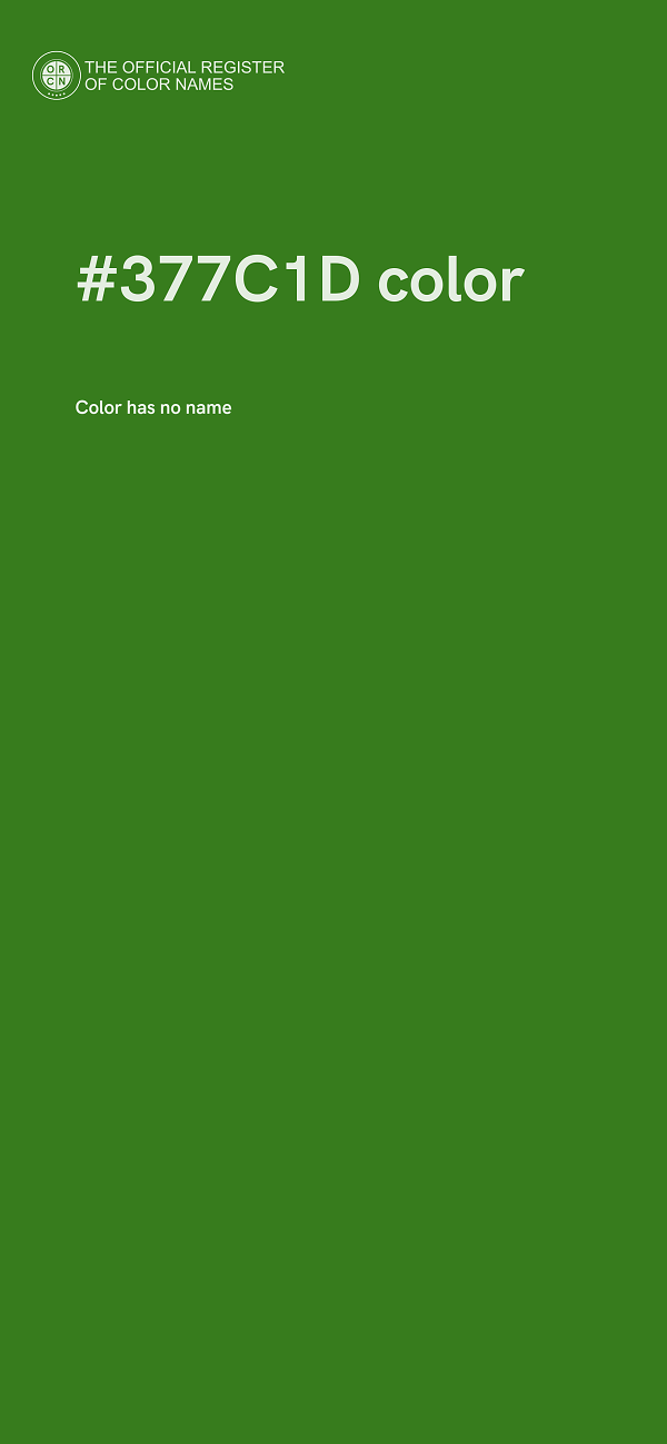 #377C1D color image