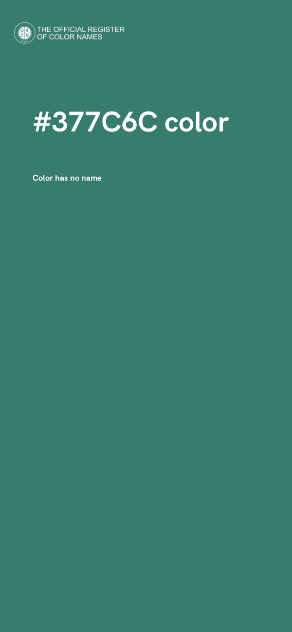 #377C6C color image