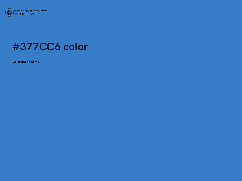 #377CC6 color image