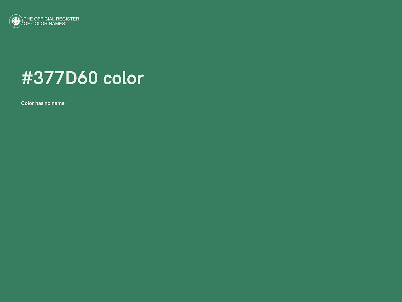 #377D60 color image