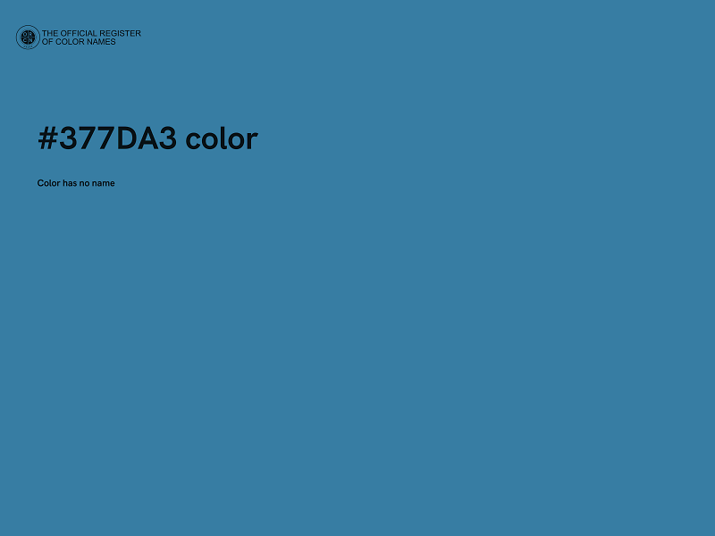 #377DA3 color image