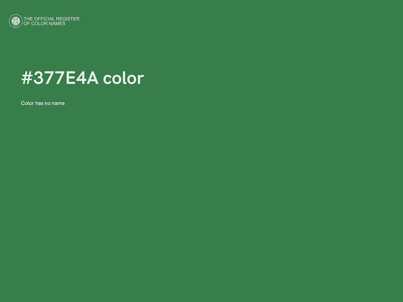 #377E4A color image