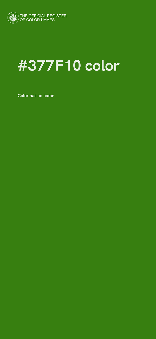 #377F10 color image