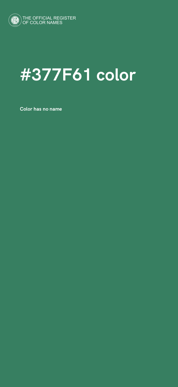 #377F61 color image