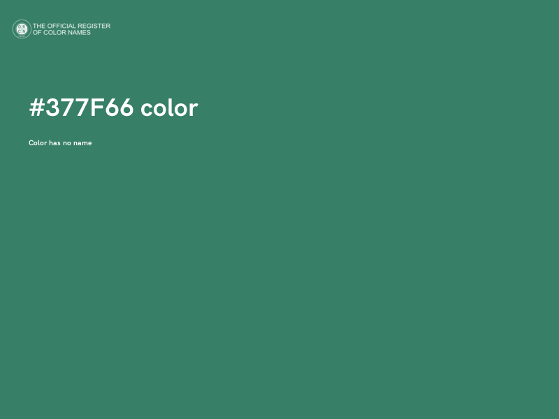 #377F66 color image