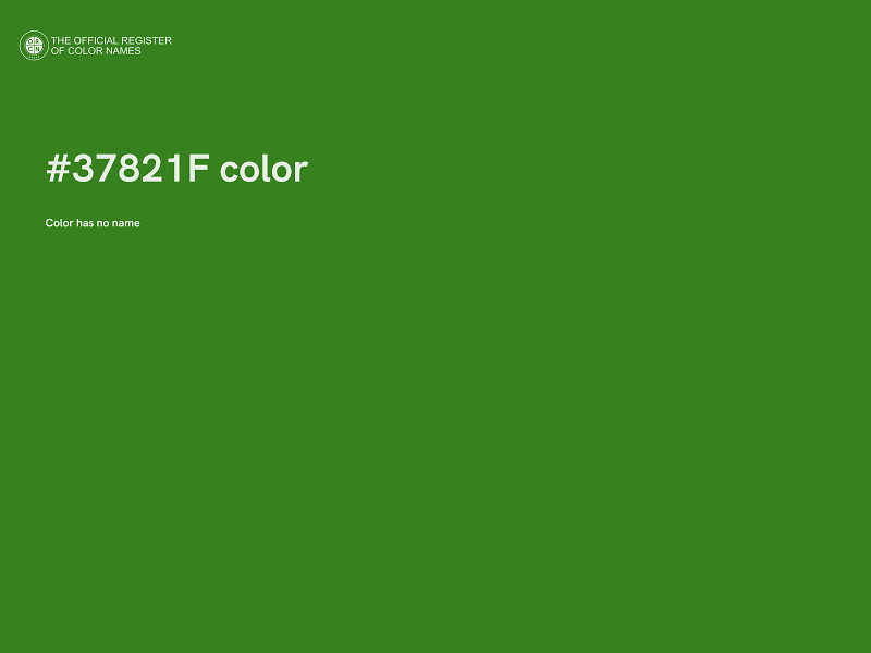 #37821F color image