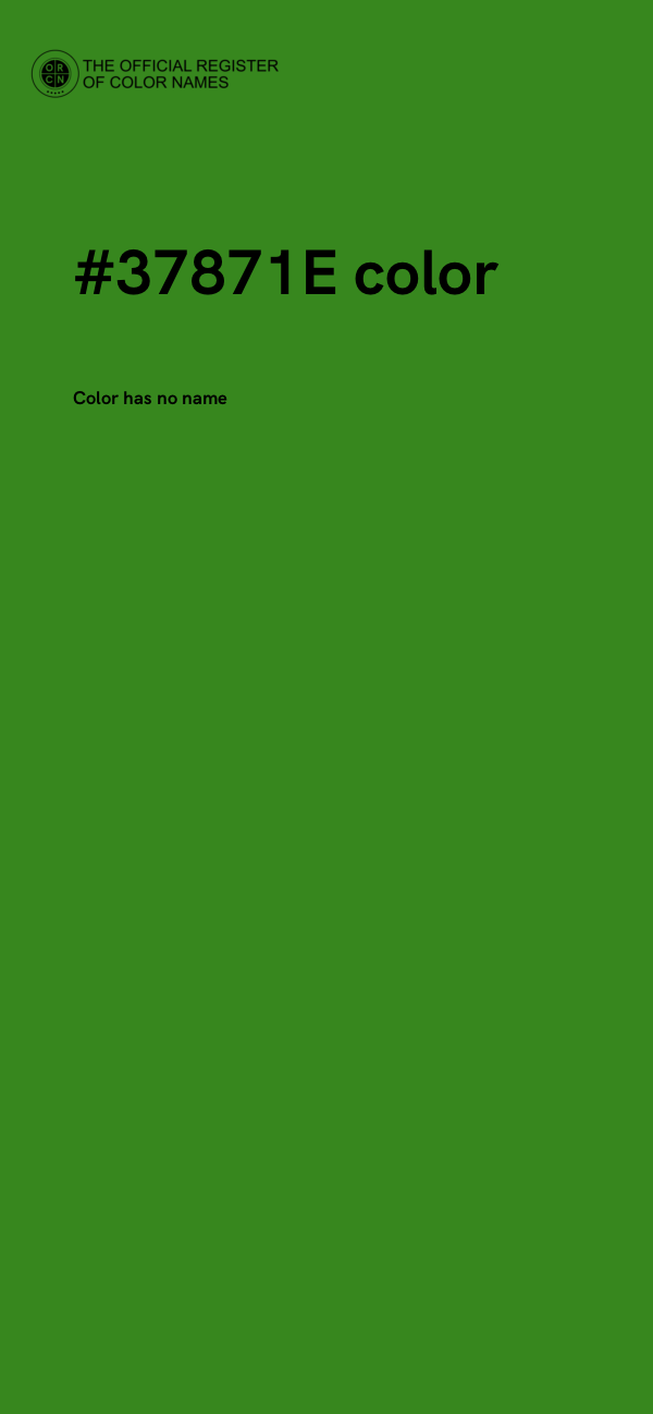 #37871E color image