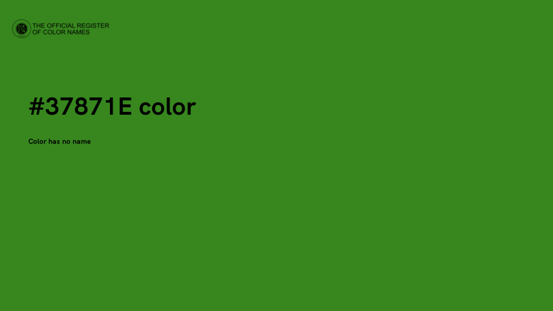#37871E color image