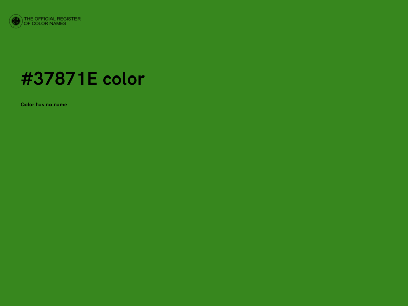 #37871E color image