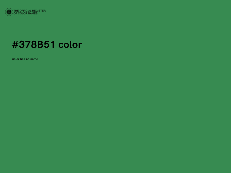#378B51 color image