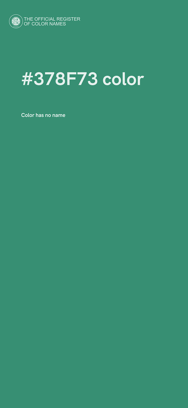 #378F73 color image
