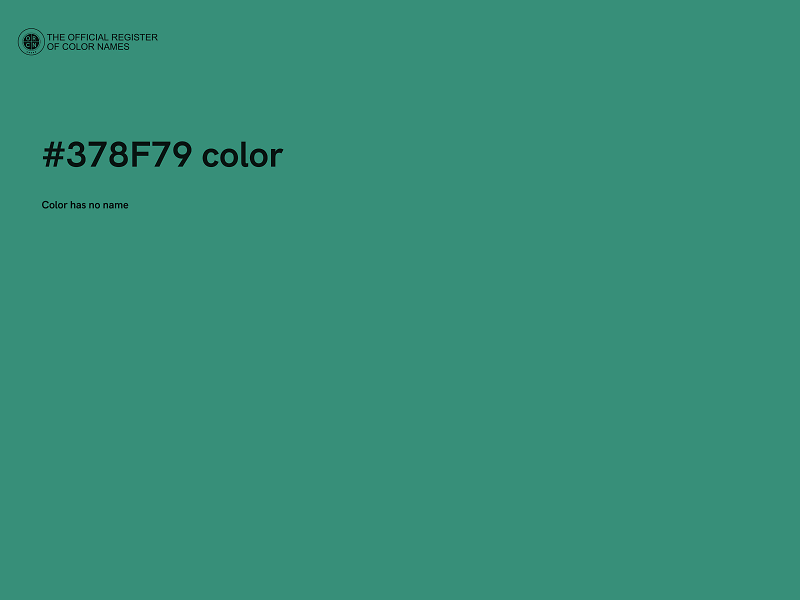 #378F79 color image