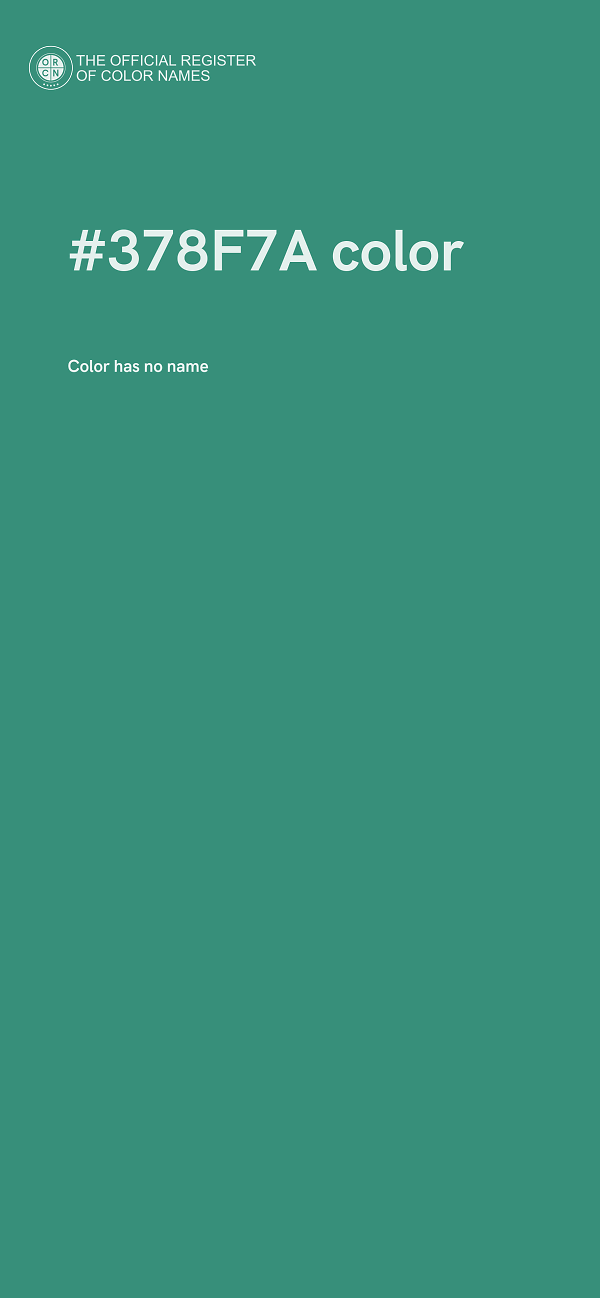 #378F7A color image