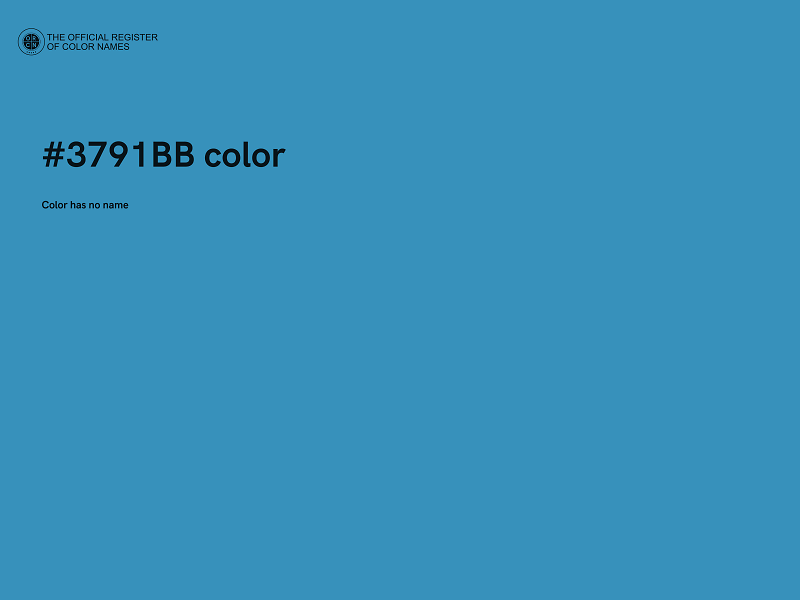 #3791BB color image