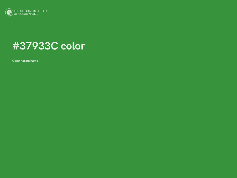 #37933C color image