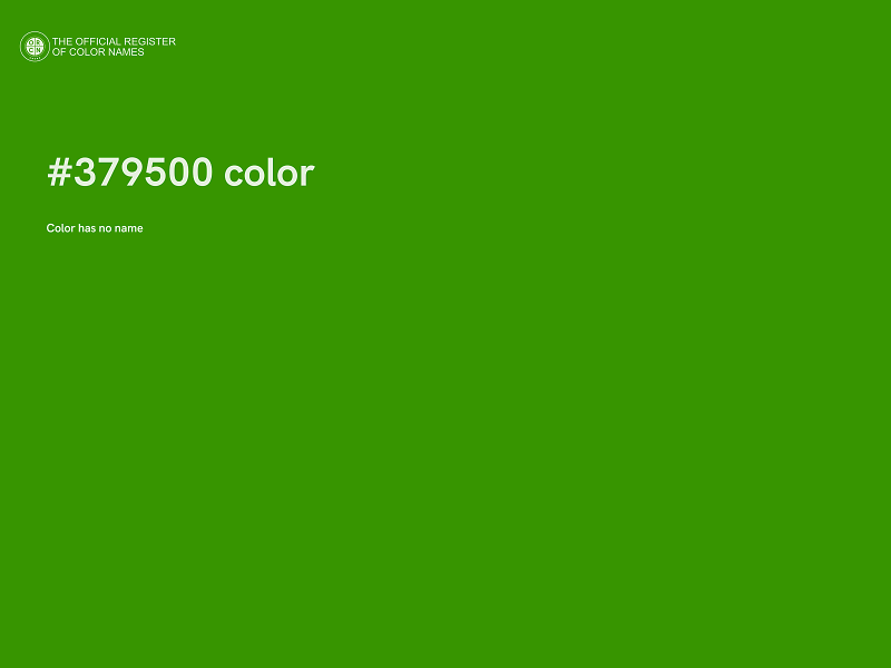 #379500 color image