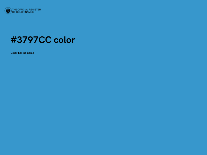 #3797CC color image