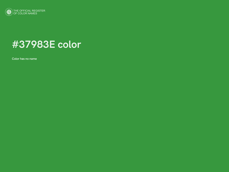 #37983E color image