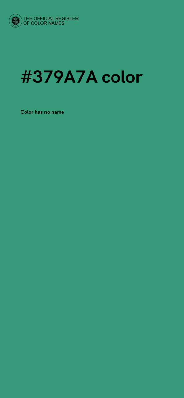 #379A7A color image