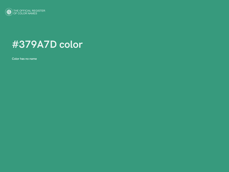 #379A7D color image