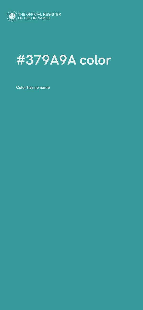 #379A9A color image