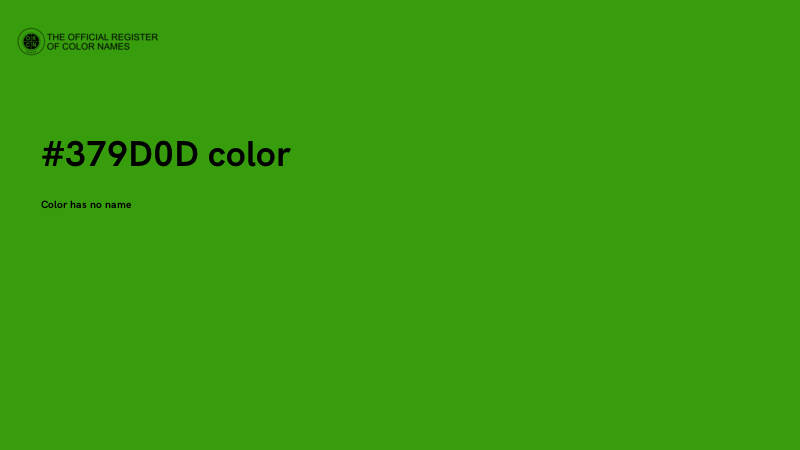 #379D0D color image