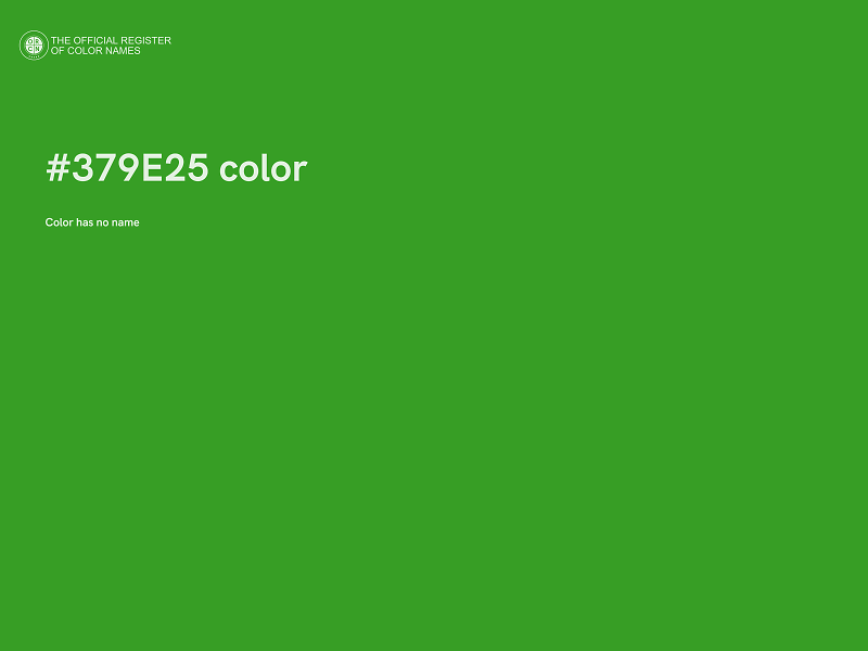 #379E25 color image