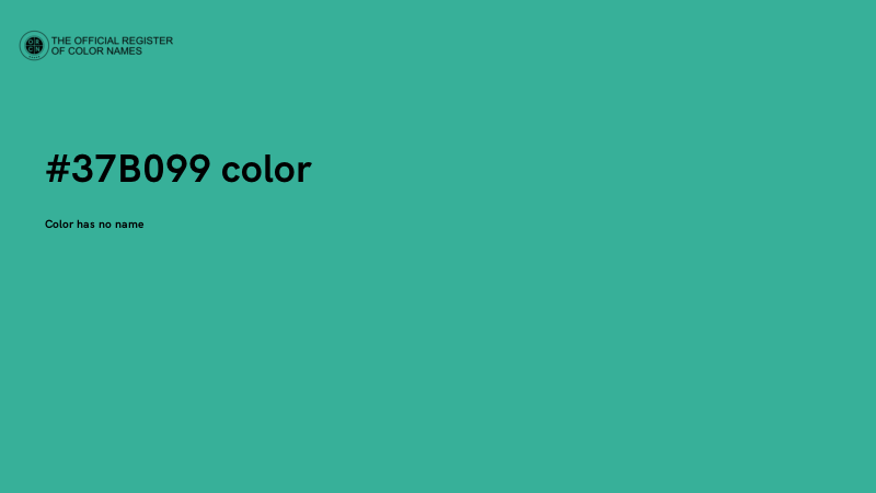 #37B099 color image