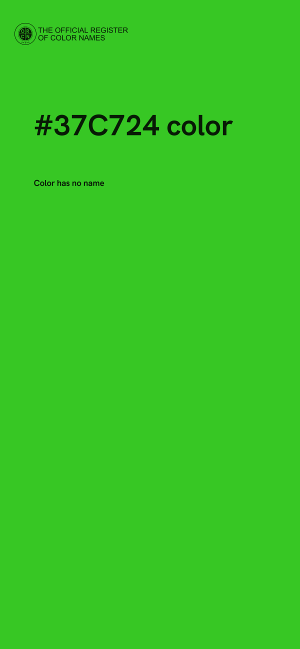 #37C724 color image