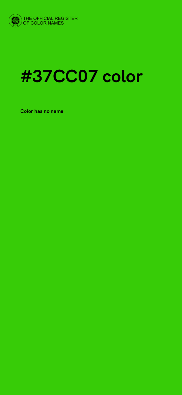 #37CC07 color image