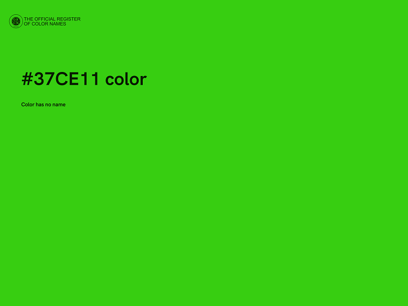 #37CE11 color image