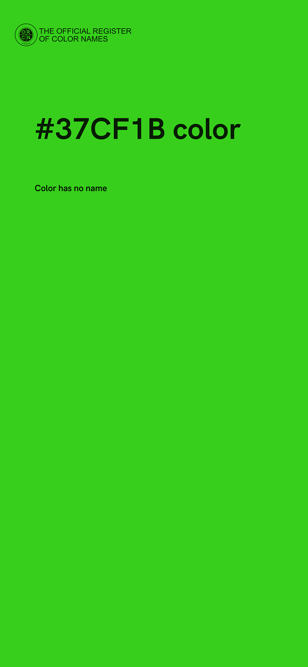 #37CF1B color image