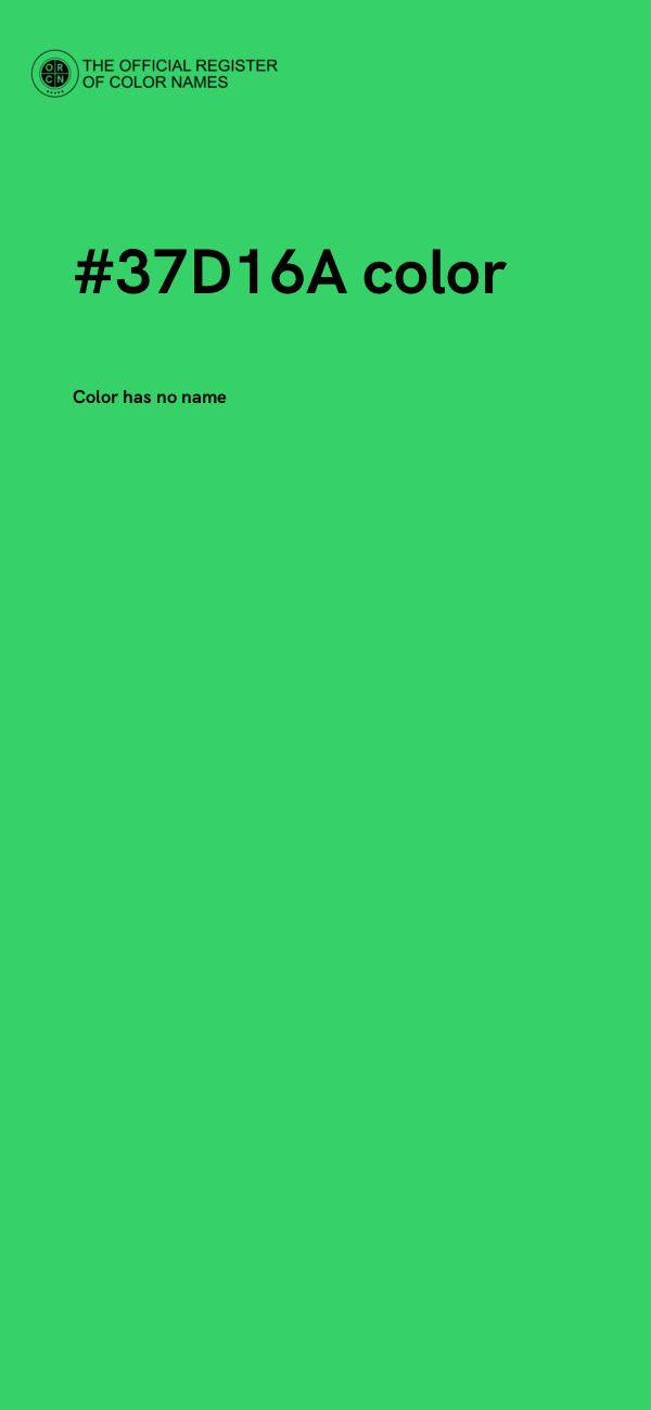 #37D16A color image