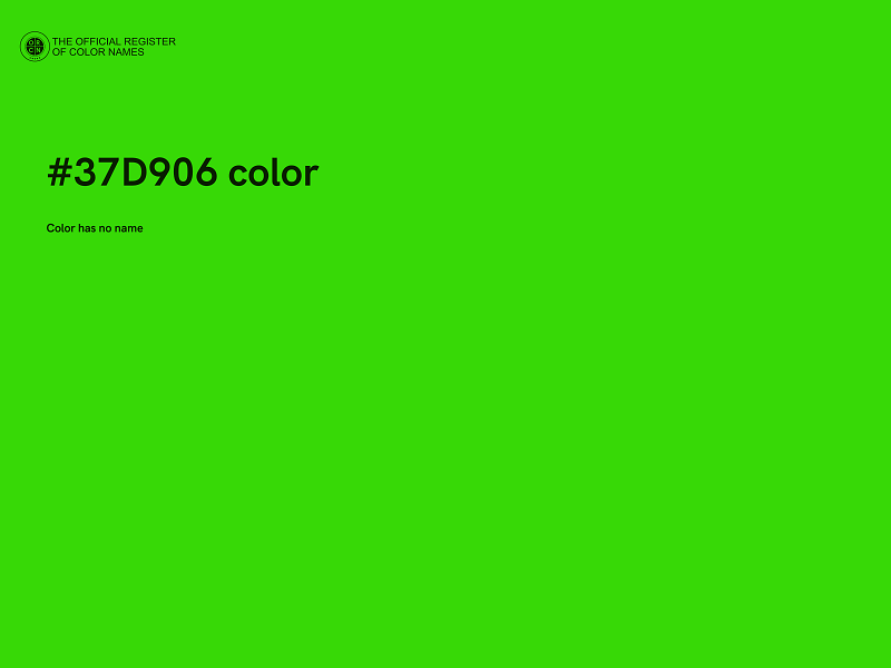 #37D906 color image