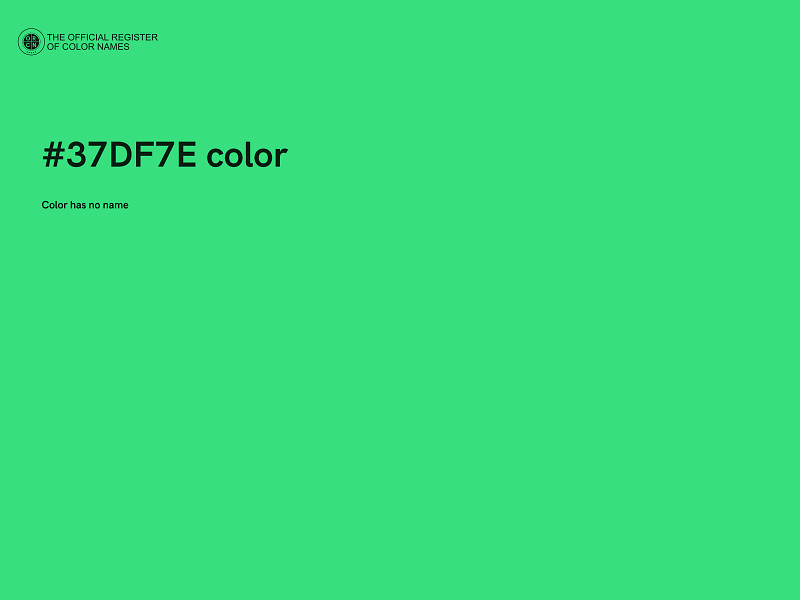 #37DF7E color image