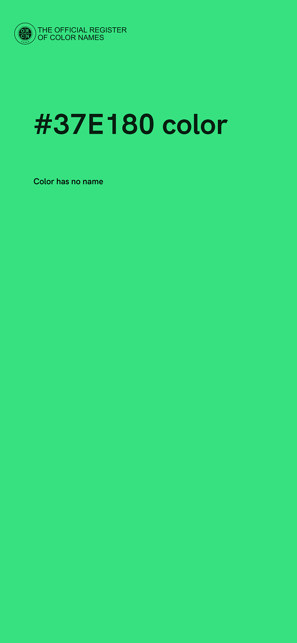 #37E180 color image