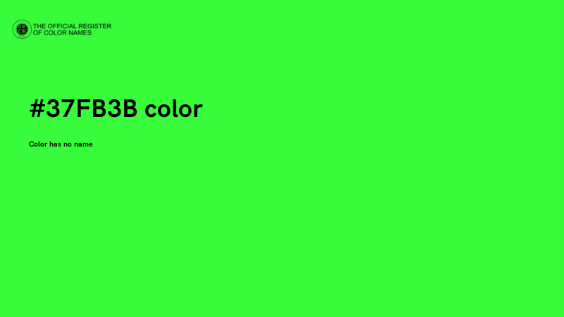 #37FB3B color image