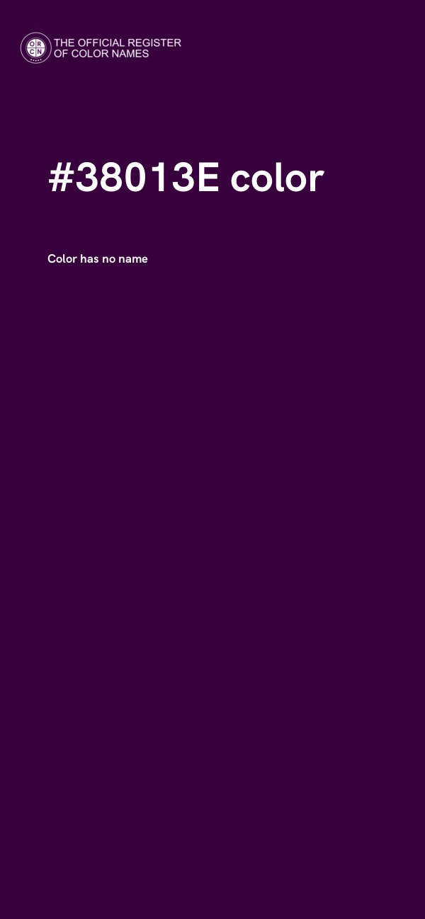 #38013E color image